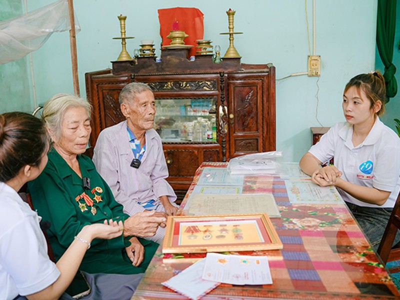 Giao diện tải lên giấy tờ