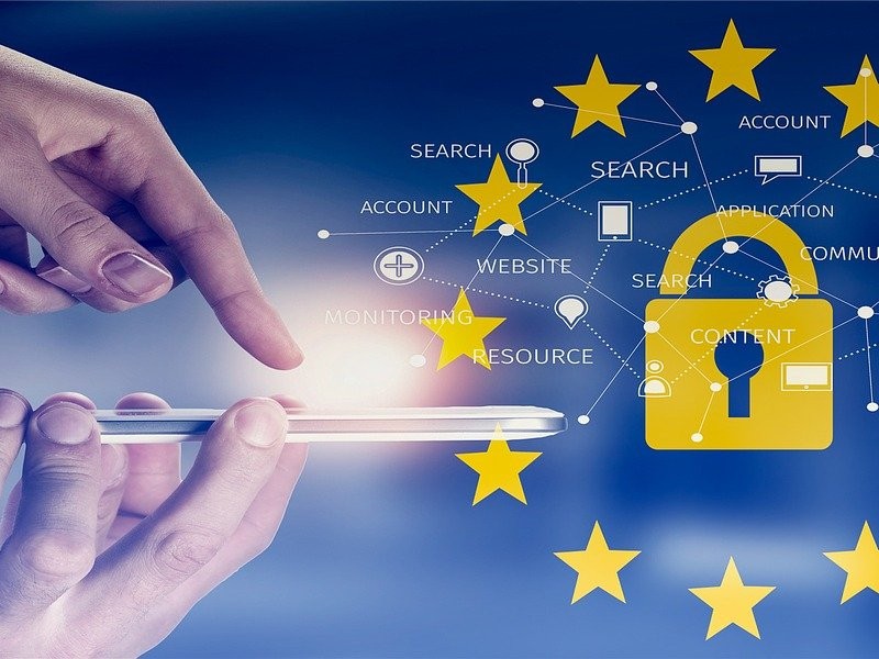 Biểu tượng GDPR và bảo mật dữ liệu